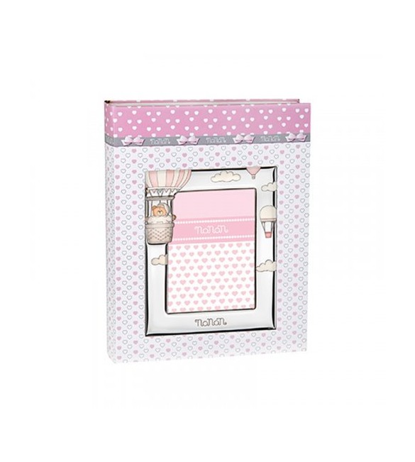 Album Bambino Bambina Nanan Puccio Rosa mm 200x250 nal0002