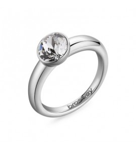 Anello Donna Gioielli Brosway Affinity in acciaio con cristalli crystal bff172b