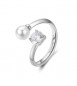 Anello Donna Gioielli Brosway Affinity in acciaio con zirconi bff190b