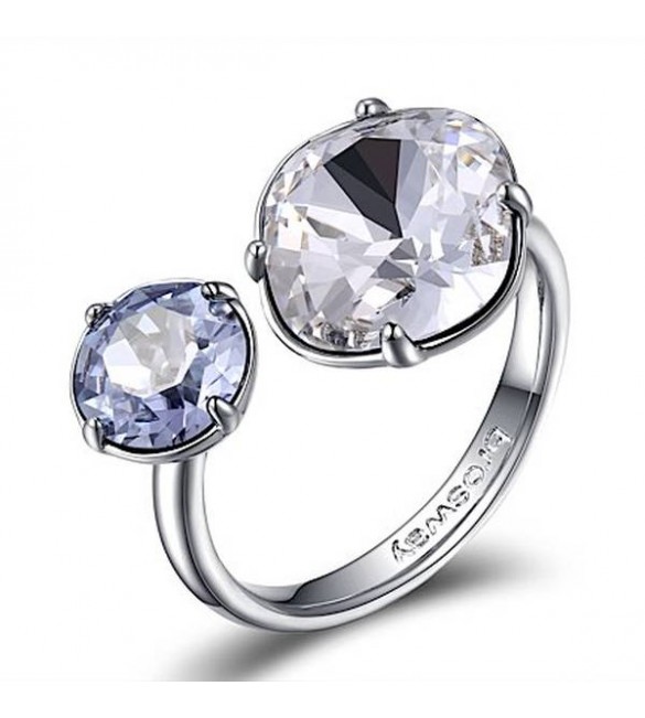 Anello Donna Gioielli Brosway Affinity in ottone rodiato misura 14 cristalli colorati bff37b