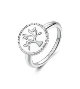 Anello donna gioielli Brosway Chakra in acciaio con Albero della Vita bhkr001c