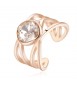 Anello Donna Gioielli Brosway Destiny in acciaio 316L misura 12 pvd oro rosa cristallo vintage rose bdy36a