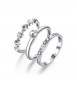 Anello Donna Gioielli Brosway Symphonia in acciaio 316L e cristalli crystal misura 14 bym91b