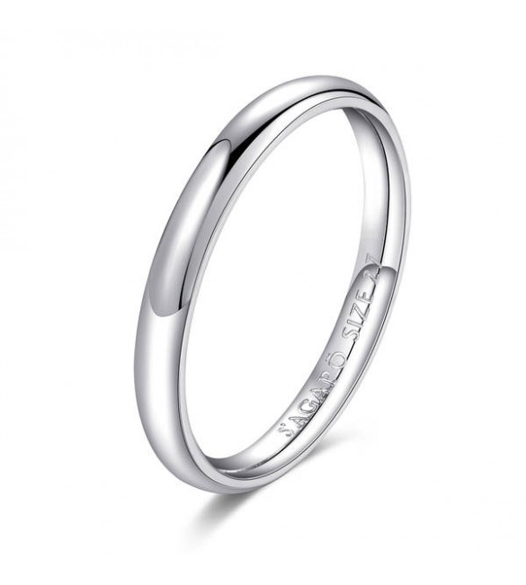 Anello Donna Gioielli Sagapò For Love in acciaio 316L lucido sfv41b