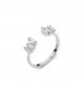 Anello Gioielli Fancy by Brosway in argento zirconi baguette bianco misura 12 fiw17b