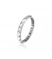 Anello Unisex Gioielli Brosway WithYou in acciaio misura 20 bwya01f