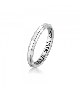 Anello Unisex Gioielli Brosway WithYou in acciaio misura 20 bwya03f