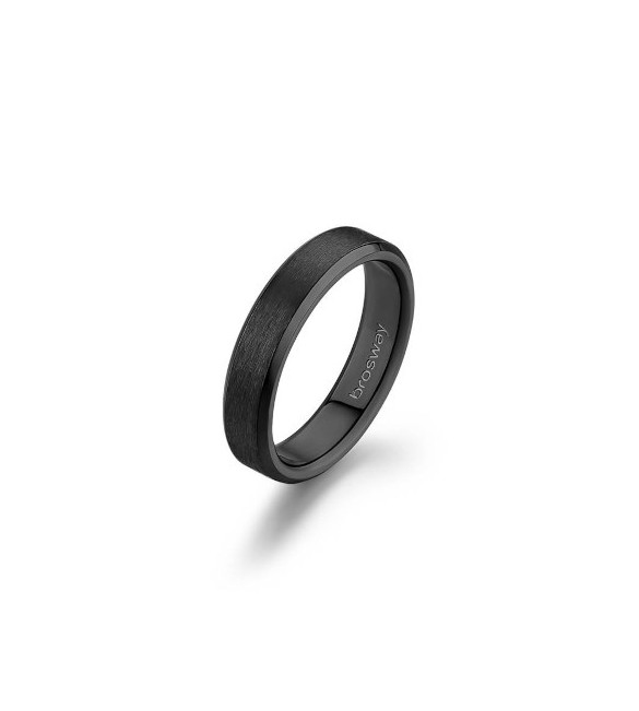 Anello Uomo Gioielli Brosway Ink in acciaio pvd gun metal bik36b
