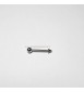 Body Piercing Lobo Orecchio Viso Barbell Sfera Punta Acciaio 24