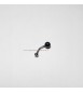 Body Piercing Orecchio Viso Curved Barbell Sfera Titanio 19