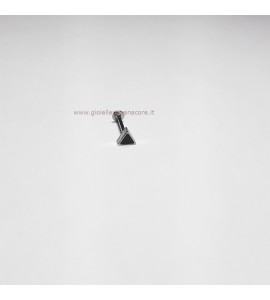 Body Piercing Trago Helix Orecchio Labret Triangolo Acciaio 13