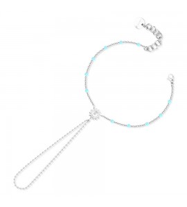 Bracciale Baciamano Donna Gioielli Brosway Chant in acciaio con Sole bah77