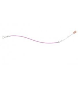 Bracciale Bambino Bambina Gioielli Nanan Bijou cordino rosa nome I nan0273