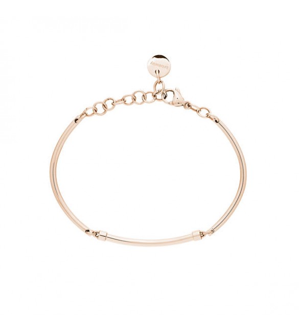 Bracciale Brosway base per Charm Très Jolie in acciaio 316L e pvd oro rosa bbr42