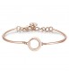 Bracciale Brosway base per Charm Très Jolie in acciaio 316L e pvd oro rosa bbr59