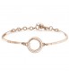 Bracciale Brosway base per Charm Très Jolie in acciaio 316L e pvd oro rosa bbr62