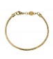 Bracciale Brosway base per Charm Très Jolie rigido in acciaio armonico e pvd oro diametro 57,5 mm bbr47
