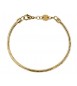 Bracciale Brosway base per Charm Très Jolie rigido in acciaio armonico e pvd oro diametro 65,5 mm bbr46
