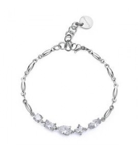 Bracciale Donna Gioielli Brosway Affinity in acciaio con zirconi bff182