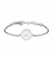 Bracciale Donna Gioielli Brosway Chakra in acciaio 316L con Infinito cristalli per la Sorella  bhk271