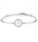 Bracciale Donna Gioielli Brosway Chakra in acciaio 316L lettera R bhk141