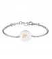 Bracciale Donna Gioielli Brosway Chakra in acciaio 316L pvd oro con Ape incisa bhk283