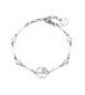 Bracciale Donna Gioielli Brosway Chakra in acciaio 316L Quadrifoglio bhkb011