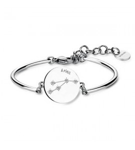 Bracciale Donna Gioielli Brosway Chakra in acciaio 316L zodiaco Ariete bhk11