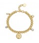 Bracciale Donna Gioielli Brosway Chakra in acciaio dorato Albero bhkb160