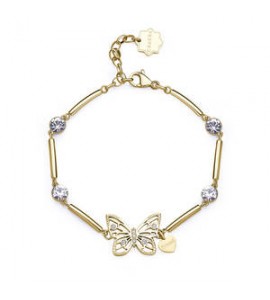 Bracciale Donna Gioielli Brosway Chakra in acciaio dorato Amica bhkb171