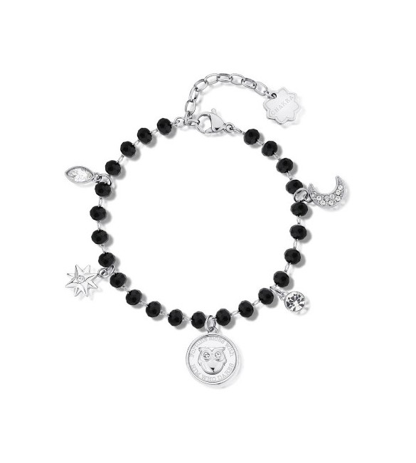 Bracciale Donna Gioielli Brosway Chakra in acciaio Gufo bhkb130