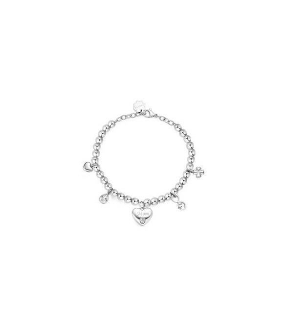 Bracciale Donna Gioielli Brosway Chakra in acciaio Mamma bhkb165