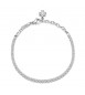 Bracciale Donna Gioielli Brosway Desideri in acciaio 316L con zirconi Fortuna bei016