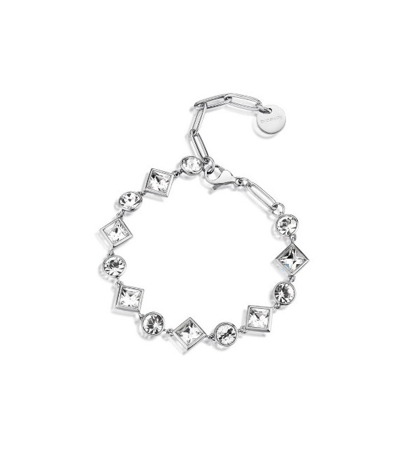 Bracciale Donna Gioielli Brosway Emphasis in acciaio e cristalli crystal beh15