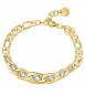 Bracciale Donna Gioielli Brosway Symphonia in acciaio pvd oro con cristalli crystal bym104