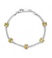 Bracciale Donna Gioielli Fancy by Brosway in argento zircone baguette giallo fey05