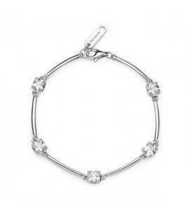 Bracciale Donna Gioielli Fancy by Brosway in argento zircone cushion bianco fiw05
