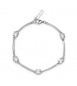 Bracciale Donna Gioielli Fancy by Brosway in argento zircone cushion bianco fiw05