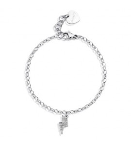 Bracciale Donna Gioielli S\'agapò Happy Mix in acciaio con Saetta shar30