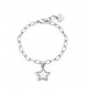 Bracciale Donna Gioielli S\'agapò Message in acciaio con Stelle ssg17