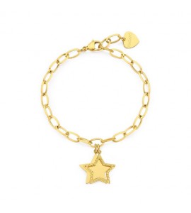 Bracciale Donna Gioielli S\'agapò Message in acciaio con Stelle ssg18