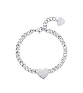 Bracciale Donna Gioielli S\'agapò My Love in acciaio e Cuore syl13