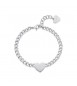 Bracciale Donna Gioielli S\'agapò My Love in acciaio e Cuore syl13
