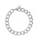 Bracciale Donna Gioielli Sagapò Chunky in acciaio catena grumetta larga shk33