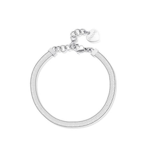 Bracciale Donna Gioielli Sagapò Chunky in acciaio snake shk35