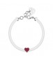 Bracciale Donna Gioielli Sagapò Click in acciaio snake Cuore sck244