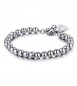 Bracciale Donna Gioielli Sagapò Happy in acciaio 316L e Sfere grandi shac11