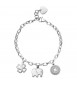 Bracciale Donna Gioielli Sagapò Happy in acciaio Fortuna shar12