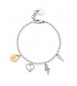 Bracciale Donna Gioielli Sagapò Happy in acciaio Saetta shar26