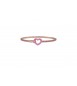 Bracciale Tennis Bimba Mamma Gioielli Nanan Bijou Cuore rosa nan0403